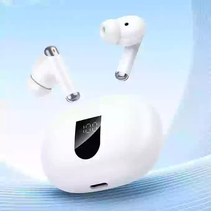 HOCO EQ26 NICE True Wireless Bluetooth Headset – ANC + ENC Noise Cancelling - Saif Al Najmi KwEarpodsHocoSaif Al Najmi KwWhiteHOCO EQ26 NICE True Wireless Bluetooth Headset – ANC + ENC Noise Cancelling